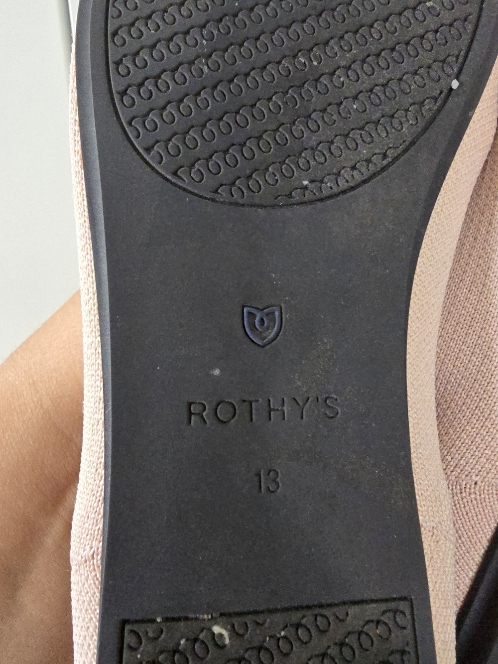 Rothy's Two-Tone Knit Ballet Flats - Picture 5 of 5